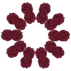 Unique Bargains Elastic Fabric Silk Knot Cufflink for Men - 1 of 4