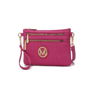 MKF Collection Roonie Milan M Signature Crossbody Wristlet Bag by Mia K - 1 of 4