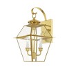 Livex Lighting Westover 2 - Light Wall Light in  Polished Brass - 3 of 4