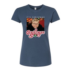 Women's - A Christmas Story - It's Christmas Ralph Fitted Graphic T-Shirt - 1 of 4