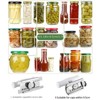 LunaLulinlk1pc Stainless Steel Non-Slip Labor-Saving Cap Screwer; Can Opener - 2 of 4
