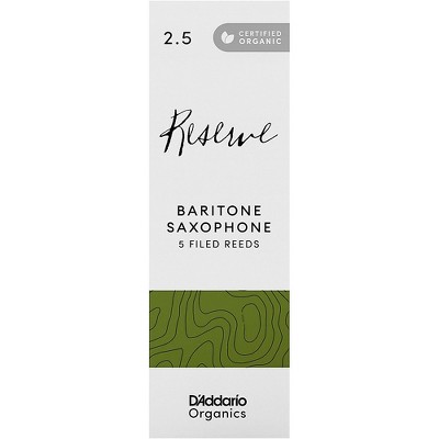 D'Addario Woodwinds Reserve, Baritone Saxophone - Box of 5 2.5
