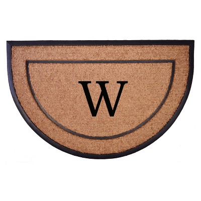 Calloway Mills 106573048A The General Monogram Doormat 30 In. x 48 In.