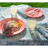 Design Imports  Blue Watercolor Paisley Print Outdoor Tablecloth 60X84 - 2 of 4