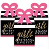 Big Dot of Happiness Girls Night Out - Square Favor Gift Boxes - Bachelorette Party Bow Boxes - Set of 12 - 2 of 4