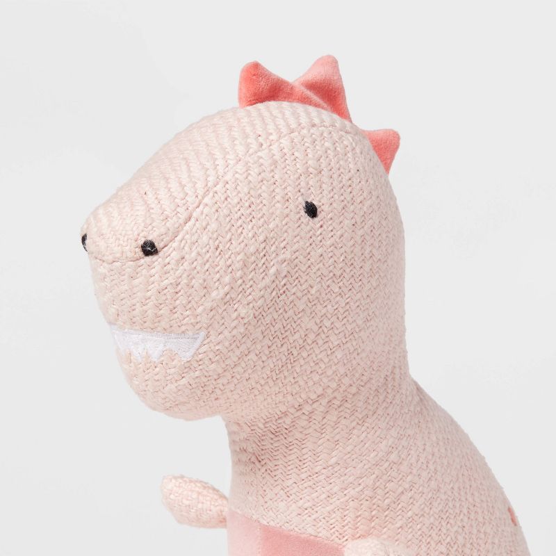 Dinosaur Figural Kids&#39; Pillow Pink - Pillowfort&#8482;, 4 of 5