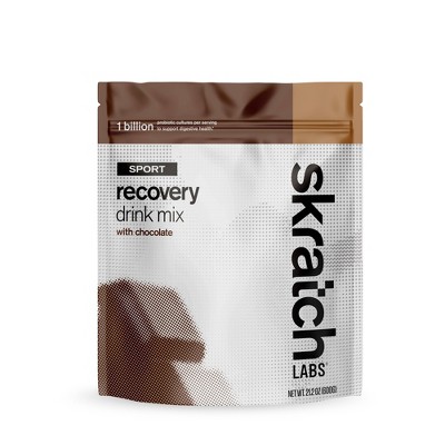 Skratch Labs Chocolate Sport Recovery Drink Mix 12-Serving Bag - 21.2oz