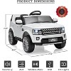 Licensed Land Rover 12V Kids Ride On Truck – 2-in-1 Electric Ride On Toy with Parent Control, Shock Absorbers, 3 Speeds, Music &  Lights - 3 of 4
