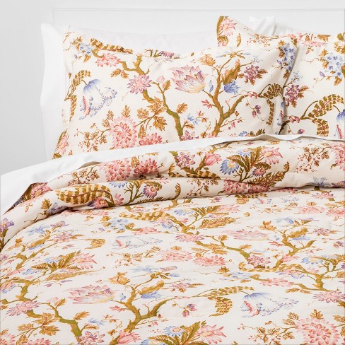 Jacobean Floral Comforter Set Threshold Target