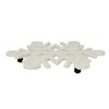 Tag 0.75 In Snowflake Trivet White Christmas Protect Surfaces Trivets - 2 of 3