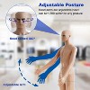 FDW Male/Female Mannequin Height Adjustable Mannequin Torso Dress Form Sewing Manikin with Stable Metal Base Mannequin Clothing Form - 3 of 4