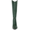Allegra K Women's Pointed Toe Stiletto Heels Knee High Boots - 2 of 3