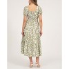 August Sky Women's Smocked Floral Midi Dress - 2 of 4