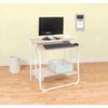 Calico Designs Stow Away Folding Desk with Shelves: 10-Year Warranty, Laminate Surface, Steel Frame - 2 of 4