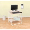 Calico Designs Stow Away Folding Desk with Shelves: 10-Year Warranty, Laminate Surface, Steel Frame - image 2 of 4