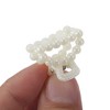 Unique Bargains Women Fashion Pearl Mini Hair Clip Pearl Oval Hairdo Clips 6 Pcs - 3 of 4