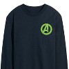 Men's - Marvel - Avengers Hulk Comic Long Sleeve Graphic T-Shirt - 3 of 4
