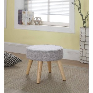 13.5" Mid-Century Foot Stool - Ore International - 1 of 3