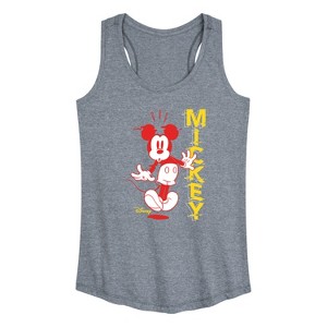 Women's - Disney - Mickey & Friends Graphic Racerback Tank - 1 of 4