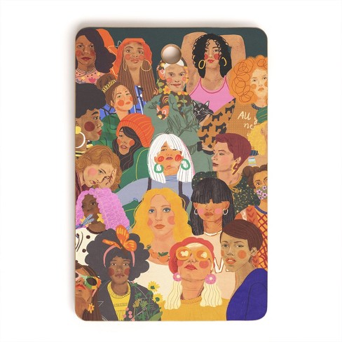 Gigi Rosado Women Cutting Board Rectangle - Deny Designs - image 1 of 3