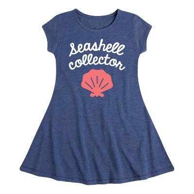 Girls' - Instant Message - Seashell Collector Fit & Flair Cap Sleeve ...