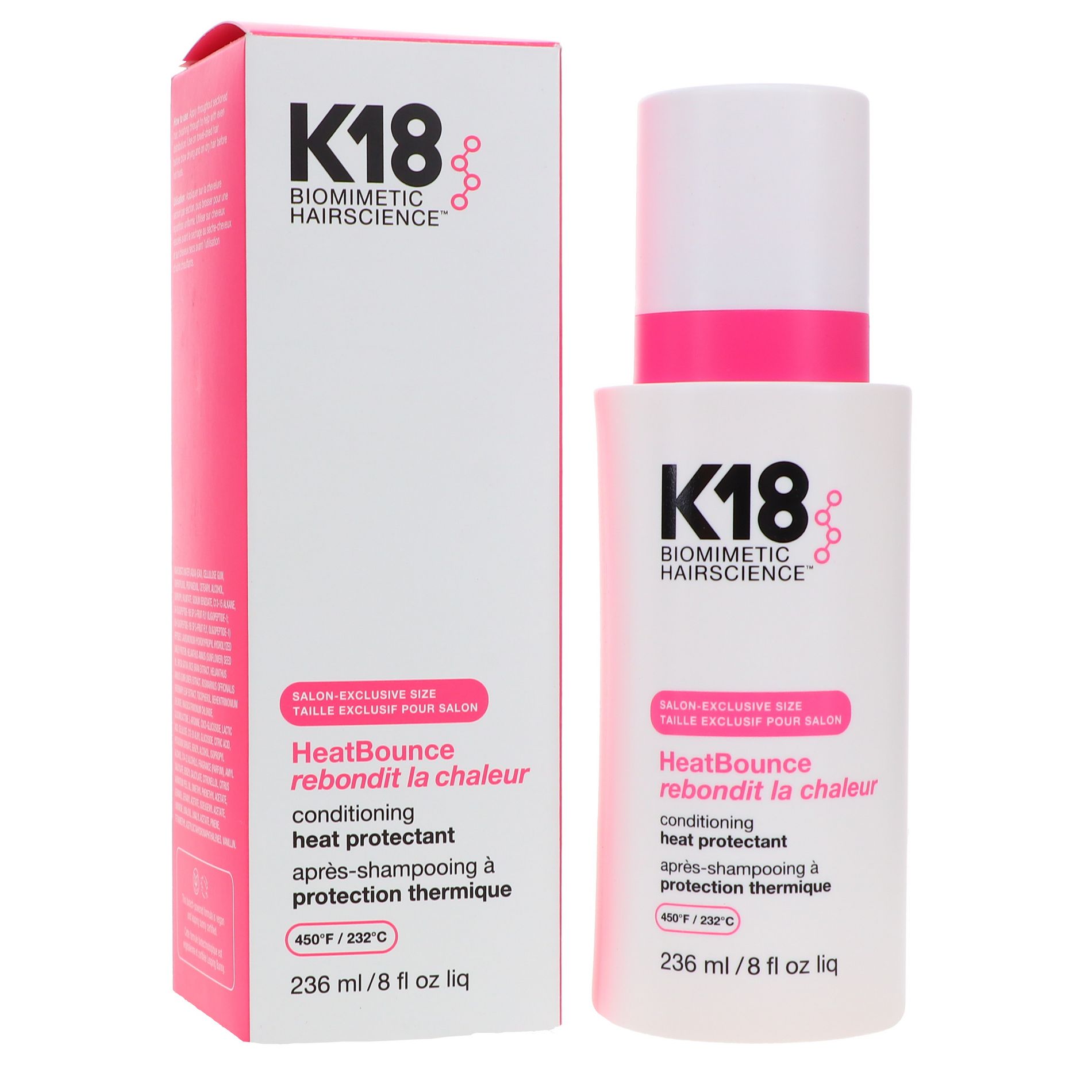 K18 HeatBounce Conditioning Heat Protectant 8 oz