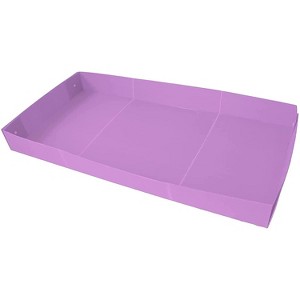 Midlee Guinea Pig Corrugated Plastic Cage Linter- 47" x 24"-Purple - 1 of 4