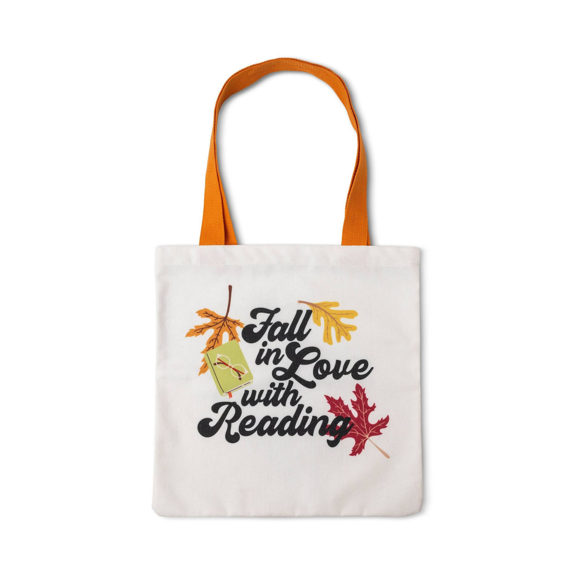 Fall in Love with Reading Tote Bag
