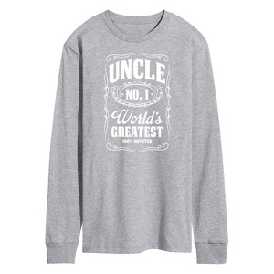 Men's - Instant Message - World's Greatest Long Sleeve Graphic T-Shirt - 1 of 4