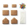 Christmas Mini House Gingerbread House Kit - 6.2oz - Favorite Day™ - 4 of 4