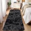 Runner Rug,Non-Slip Stain Resistant Fluffy Nursery Rug,Ultra Soft Shag Throw Carpet Solid Color Indoor Floor Carpet for Bedroom - 2 of 4