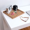 Holli Zollinger Maya Floral 12" x 12" Medium Square Bamboo Tray - Deny Designs - 2 of 3