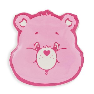 Silver Buffalo Care Bears Cheer Bear Face Sculpted Ceramic Trinket Tray Dish - 1 of 4