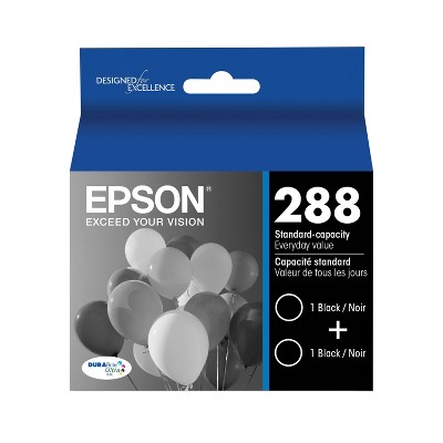 Epson 288 Single, 2pk, 3pk & 4pk Ink Cartridges - Black, Multicolor