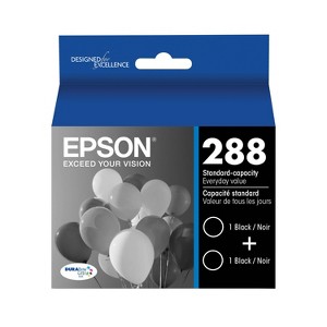 Epson 288 Single, 2pk, 3pk & 4pk Ink Cartridges - Black, Multicolor - 1 of 4