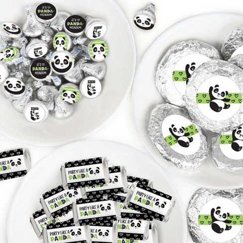 Big Dot Of Happiness Party Like A Panda Bear Baby Shower Or Birthday Party Candy Favor Sticker Kit 304 Pieces Target