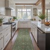 Abynow Medallion Diamond Distressed Rustic Indoor Area Rug - 2 of 4