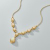 Ross-Simons Opal and .30 ct. t.w. Diamond Y-Necklace in 18kt Gold Over Sterling Size 18 - 3 of 4
