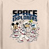 Women's - Disney - Space Explorers Lightweight French Terry Wide Neck Long Sleeve Shirt - 2 of 4