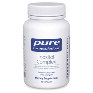 Pure Encapsulations Inositol Complex - Supplement to Support Energy, Healthy Metabolism, and Ovarian Function* - 60 Capsules - 1 of 4