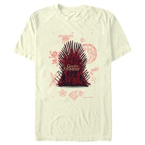 Men's Game of Thrones Red Iron Throne in Sigils T-Shirt - 1 of 4