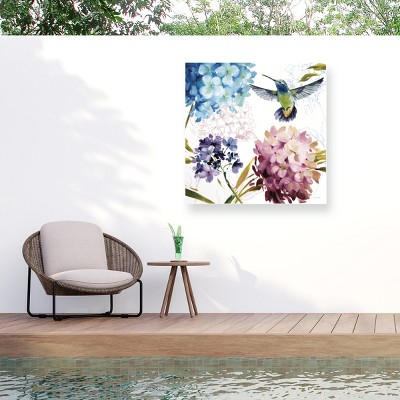 Lisa Audit Spring Nectar Square III Outdoor Canvas Art