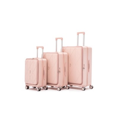 Luggage Sets 3 Piece(20/24/28), Expandable Carry On Luggage With Tsa Lock Airline Approved, Hard Shell Suitcase With Front Pocket and Spinner Wheels