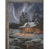 Cotton Tapestry Throw – Evening Performance Wall Art Design by Manual Woodworkers and Weavers - 2 of 3