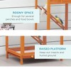 Resenkos Rabbit Hutch, Duck Cage Hutch,Chicken Coop,Wooden Chicken Run, Combinable Design with Perches, 4.6' x 2.8', - 2 of 4