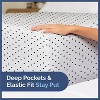 Kids 4 Piece Bed Sheet Set - Cute & Cozy Wrinkle-Resistant with Vibrant Designs - CGK Linens. - 4 of 4