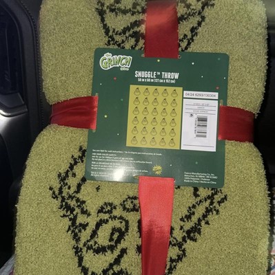 Grinch blanket target sale