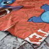 NCAA Enroll Stitch Hugger Pillow & Silk Touch Throw Blanket Set 40x50 Inches - 3 of 4