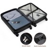 HDZNVF Luggage Sets 4 Piece, ABS Durable Suitcase with Travel Bag, Cup Holder, ABS Hard Shell Luggage with Spinner Wheels - 4 of 4