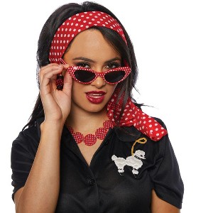 Underwraps 1950's Inspired Women's Costume Accessory Kit - 1 of 1